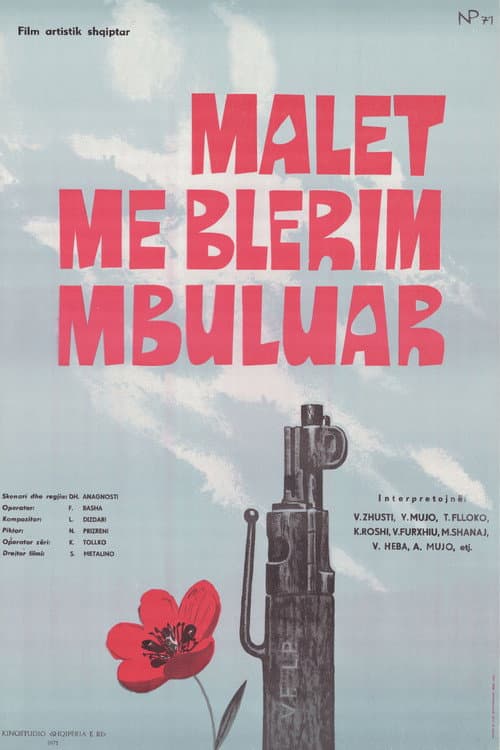 Malet me blerim mbuluar (1971) poster
