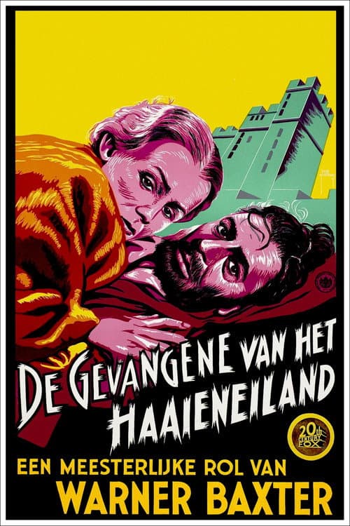 De gevangene van het haaieneiland (1936) poster