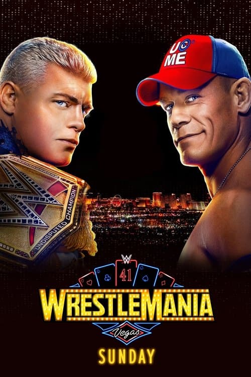 WrestleMania 41: Sunday (2025) poster