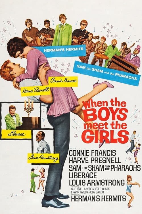 When the Boys Meet the Girls (1965) poster