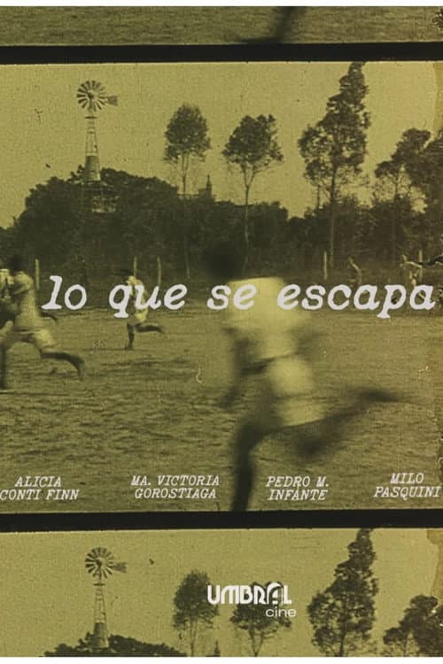 Lo que se escapa (2023) poster