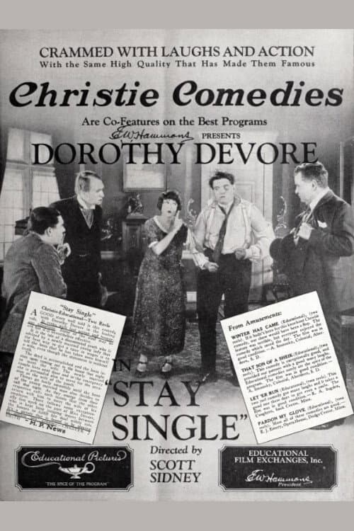 Stay Single (1924) poster