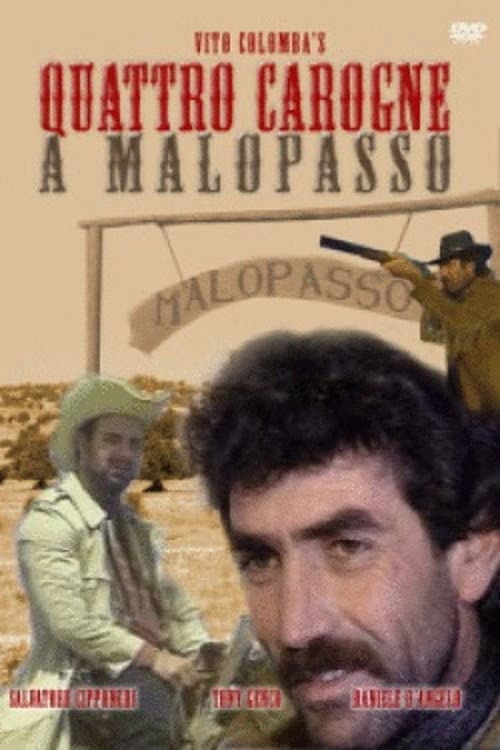 Quattro Carogne a Malopasso (1989) poster
