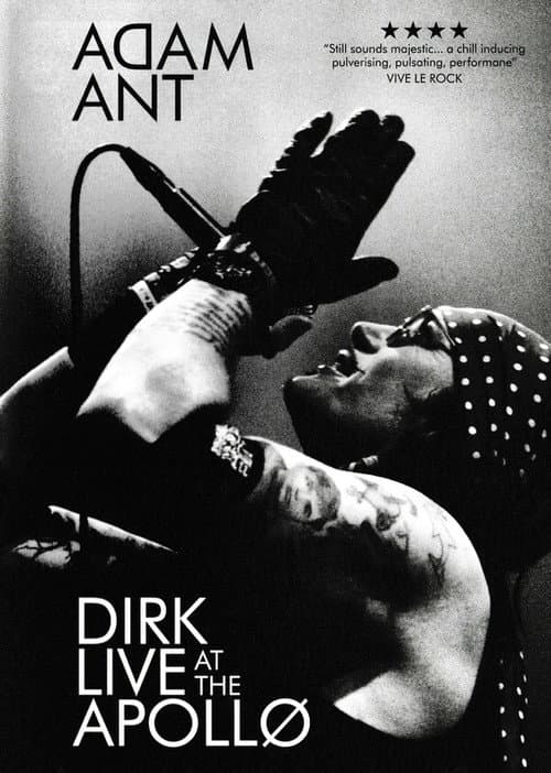 Adam Ant: Dirk Live at the Apollo (2015) poster