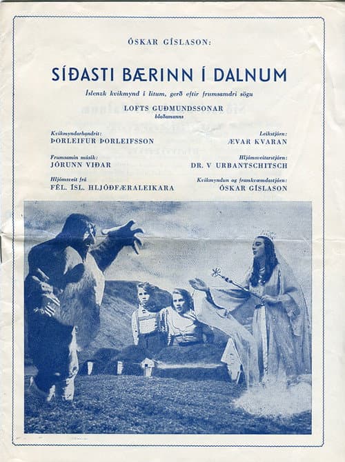 Síðasti bærinn í dalnum (1950) poster