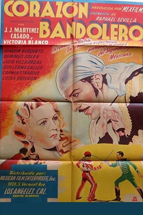 Corazón bandolero (1935) poster