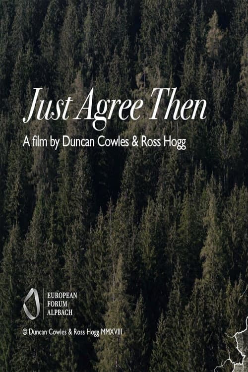 Just Agree Then (2019) poster