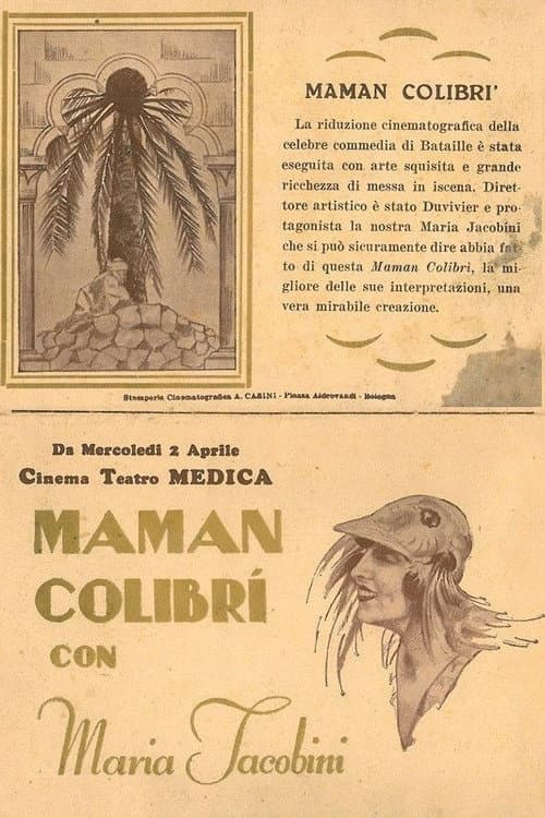 Maman Colibri (1929) poster