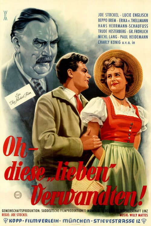 Die lieben Verwandten (1955) poster