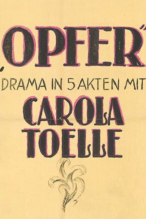 Opfer (1920) poster