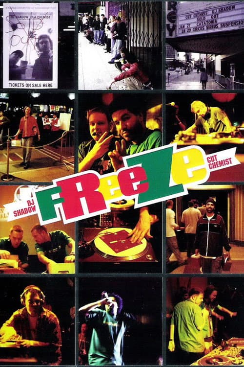 DJ Shadow & Cut Chemist - Freeze (1999) poster