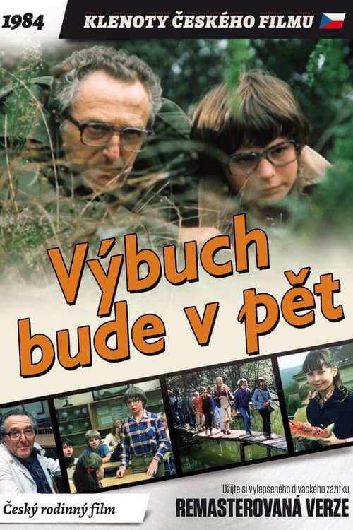 Výbuch bude v pět (1985) poster