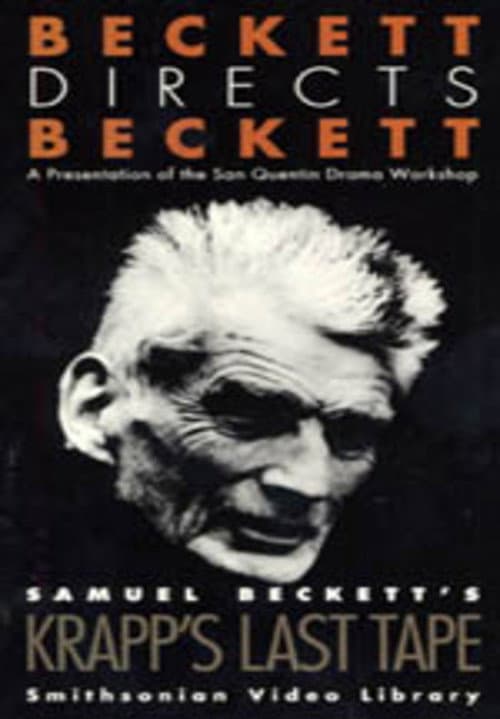 Beckett Directs Beckett: Krapp's Last Tape by Samuel Beckett (1988) poster