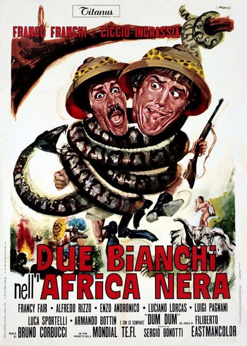 Due bianchi nell'Africa nera (1970) poster