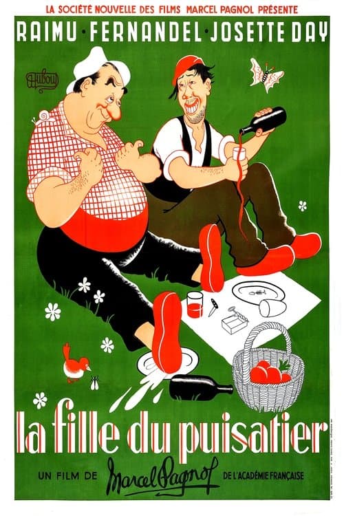 La Fille du puisatier (1940) poster