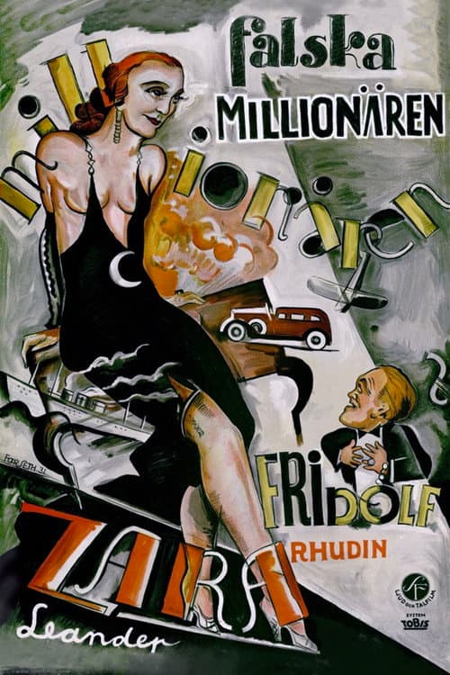 Falska miljonären (1931) poster