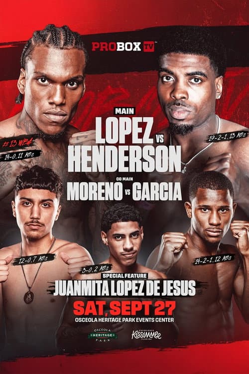Najee Lopez vs. Kalvin Henderson (2025) poster