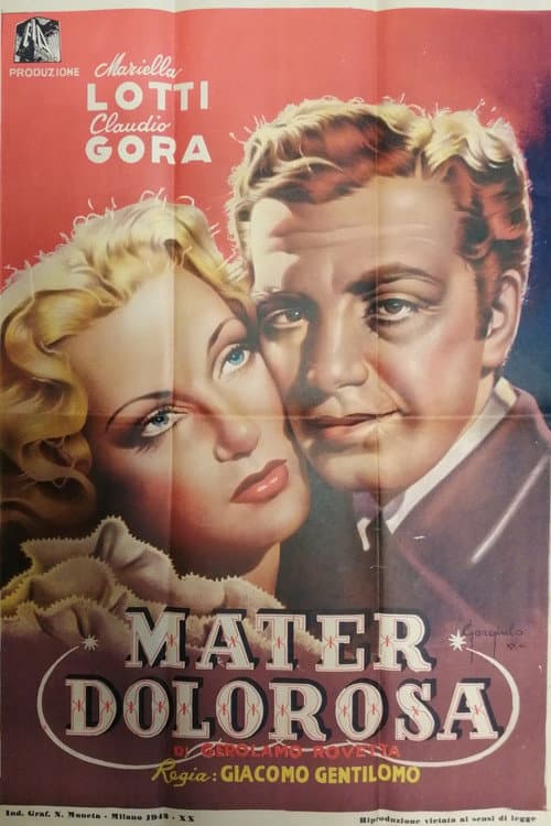 Mater dolorosa (1943) poster