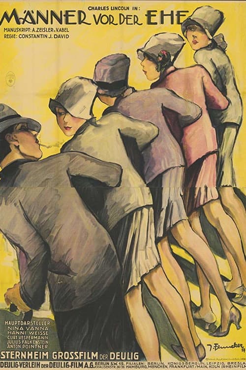 Männer vor der Ehe (1927) poster