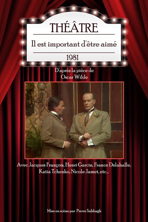 Il est important d'être aimé (1981) poster