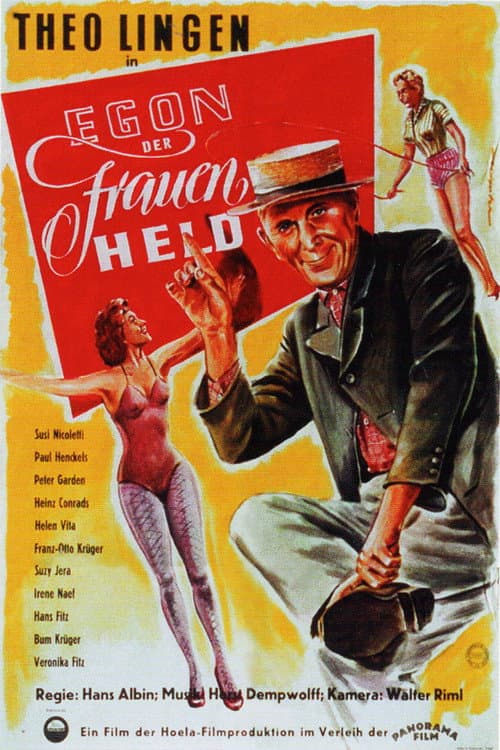 Egon der Frauenheld (1957) poster