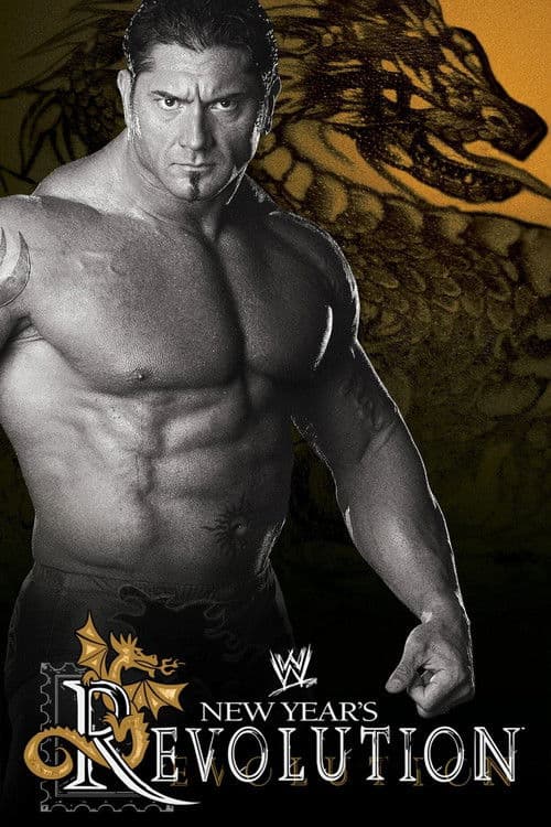 WWE New Year's Revolution 2005 (2005) poster