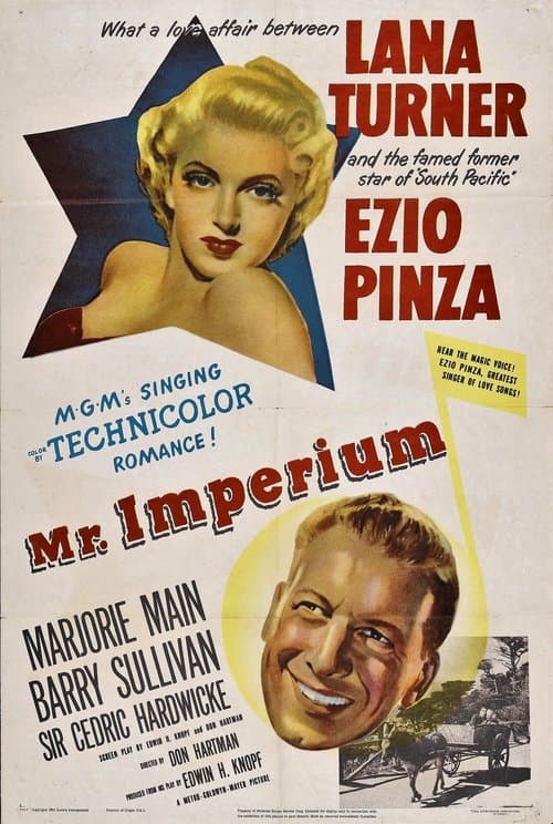 Mr. Imperium (1951) poster