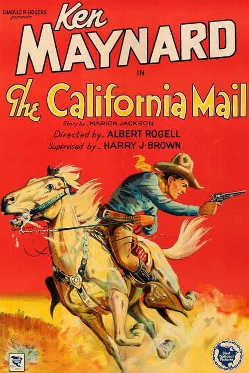 The California Mail (1929) poster