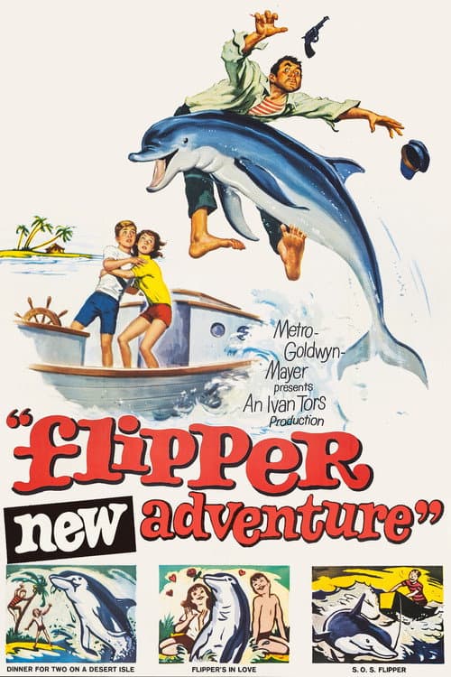 Flipper's New Adventure (1964) poster