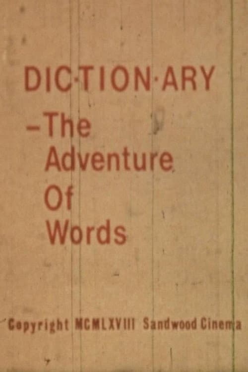 Dictionary: The Adventure of Words (1968) poster