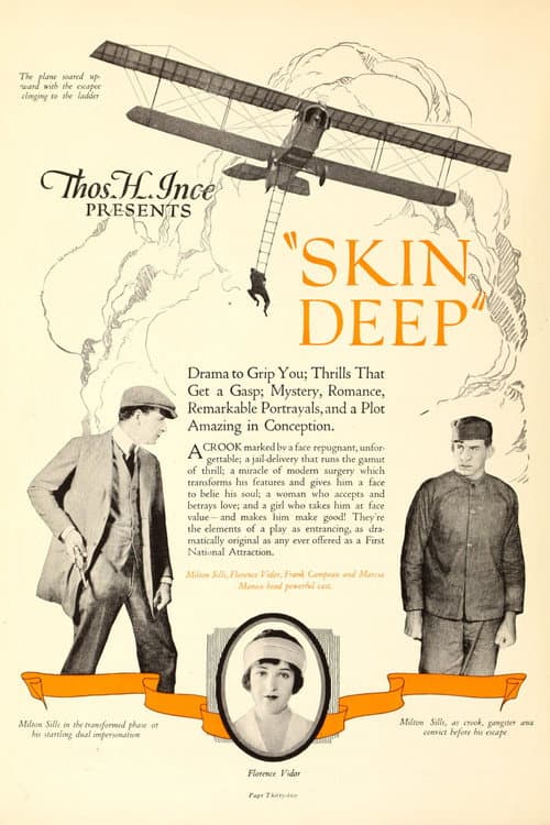 Skin Deep (1922) poster