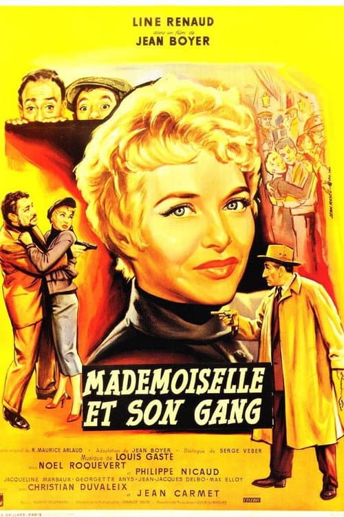 Mademoiselle et son gang (1957) poster