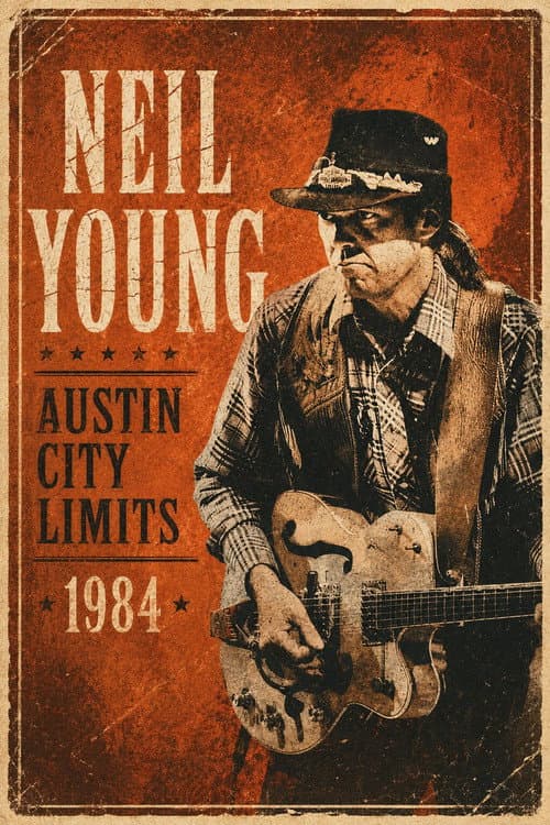 Neil Young and The International Harvesters: Austin City Limits (1984) poster