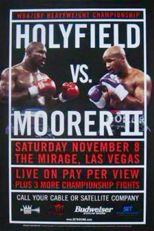 Evander Holyfield vs. Michael Moorer II (1997) poster