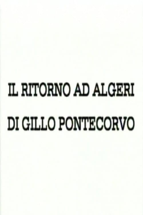 Ritorno ad Algeri (1992) poster