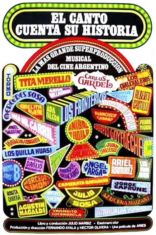 El canto cuenta su historia (1976) poster