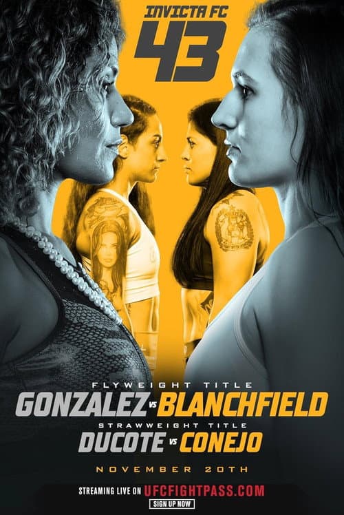 Invicta FC 43: King vs. Harrison (2020) poster