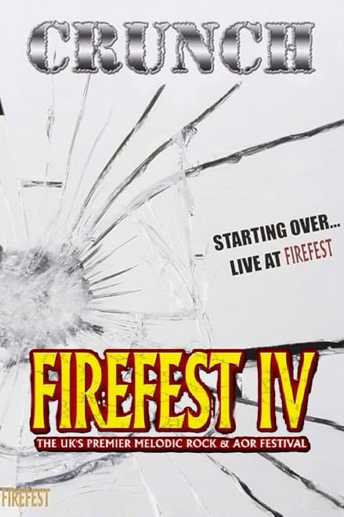 Crunch: Starting All Over ... Live At Firefest IV (2007) poster
