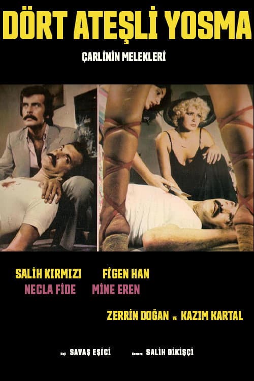 Dört Ateşli Yosma (1977) poster
