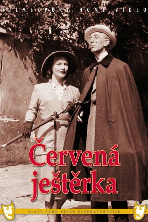 Červená ještěrka (1949) poster
