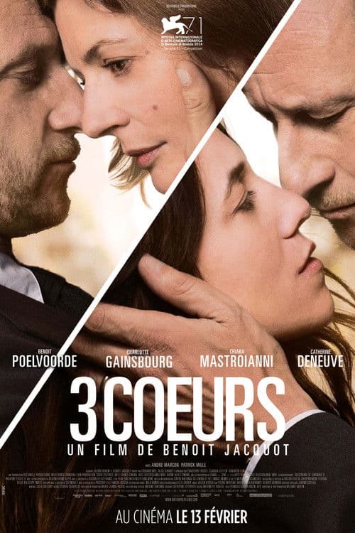 3 cœurs (2014) poster