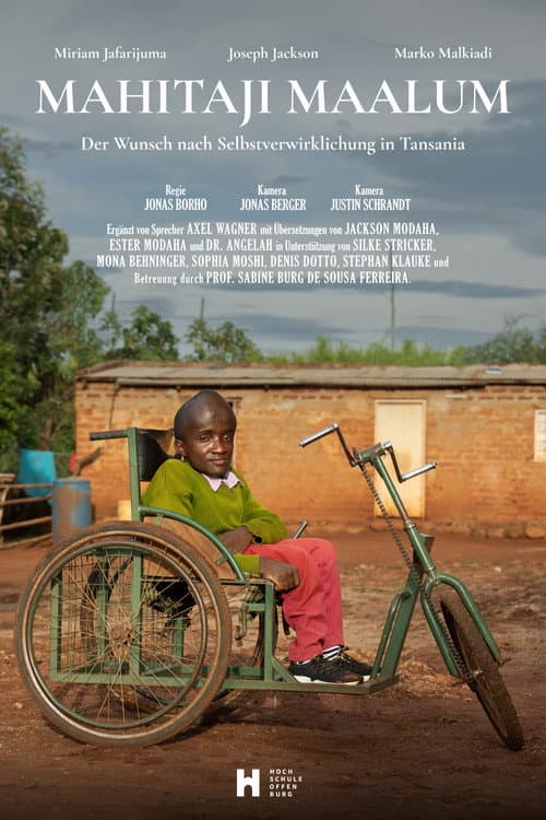 Mahitaji Maalum - Der Wunsch nach Selbstverwirklichung in Tansania (2024) poster