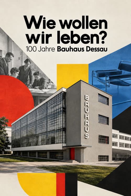 Wie wollen Wir leben? - 100 Jahre Bauhaus Dessau (2025) poster
