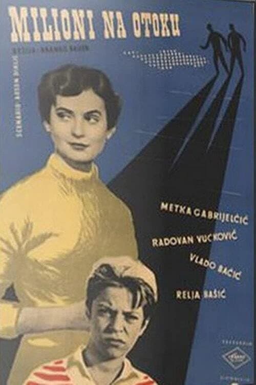 Milioni na otoku (1955) poster