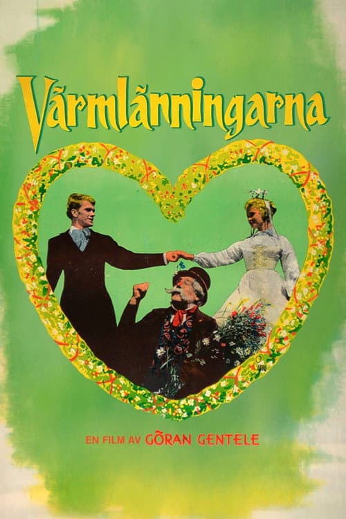 Värmlänningarna (1957) poster