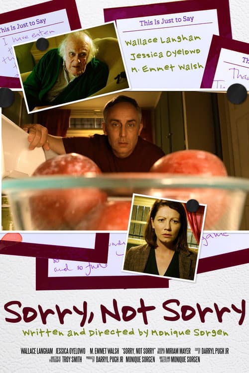 Sorry, Not Sorry (2019) poster