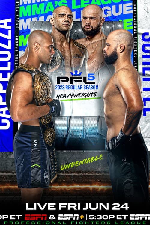 PFL 2022 #5: Regular Season - Scheffel vs. Cappelozza (2022) poster