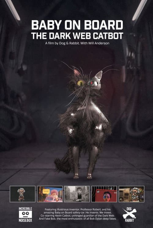 Baby on Board. The Dark Web Catbot (2024) poster