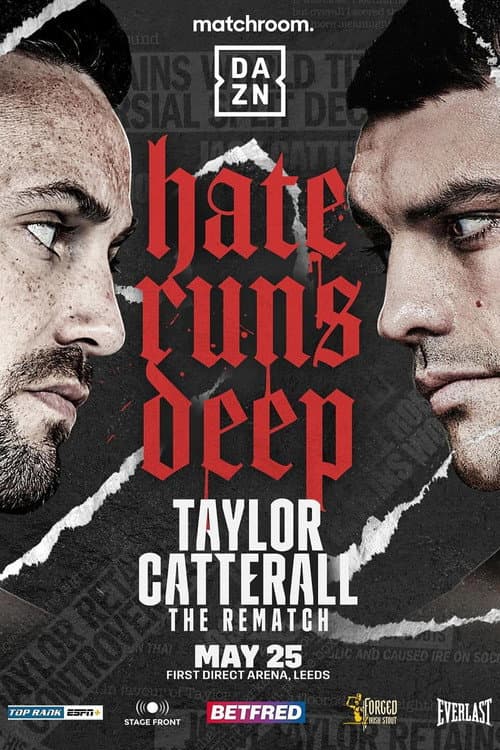 Josh Taylor vs. Jack Catterall II (2024) poster