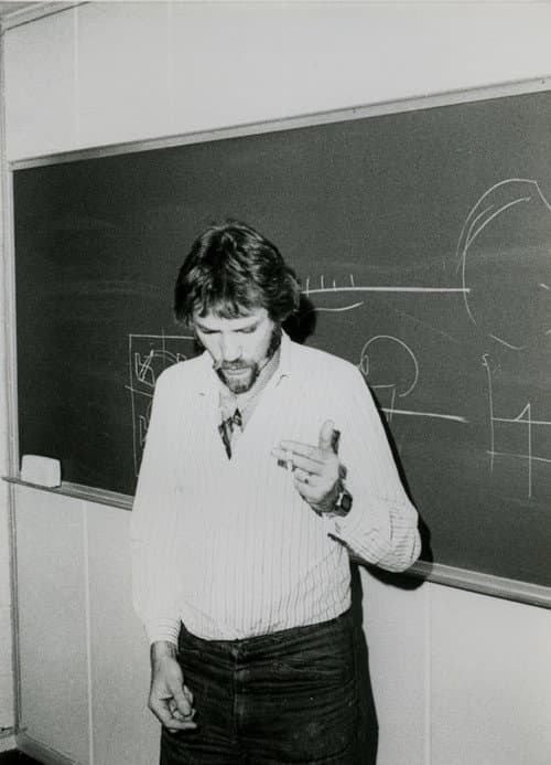 Illustrerat samtal med professor Lars Kristiansson (1985) poster